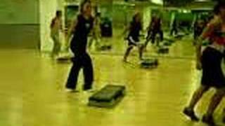 Fatos Hoca step aerobics in Njoy 38