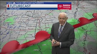 PLENTY of RAIN CHANCES in 7 Day Forecast