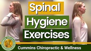 Super Easy Spinal Hygiene Exercises for a Healthy Back and Neck l 10 exercises, 5 minute routine