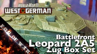 Review | BF Leopard 2A5 Panzer Zug 1/100 (15mm) - TGBX18 | WWIII: Team Yankee