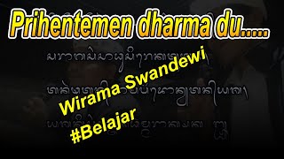 PRIHANTEMEN Swandewi_Belajar Wirama