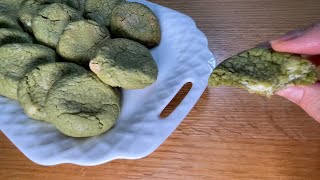 また食べたいクッキー｜ホワイトチョコと抹茶のクッキー | White chocolate and matcha cookies