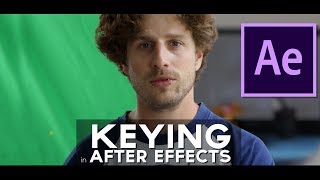 Remove Green Screen in After Effects Tutorial - The principles of KEYING in After Effects (1 of 2)