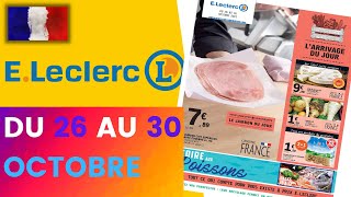 catalogue LECLERC du 26 au 30 octobre 2021 💛 Arrivage - FRANCE