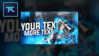 Photoshop Tutorial: Eye Catching Infinite Warfare Thumbnail Ft. Behr tK