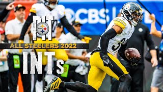 HIGHLIGHTS: Every Steelers interception from the 2022 regular season | Pittsburgh Steelers
