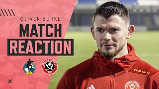 Oliver Burke | Match Reaction Interview | Sheffield United 3-2 Bristol Rovers FA CUP 3rd Round