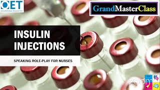 001 - Speaking Sessions Standardised - RRR - Commencing Insulin Injections