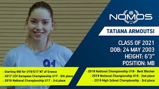 Tatiana Armoutsi - 2021 MB 6'3\