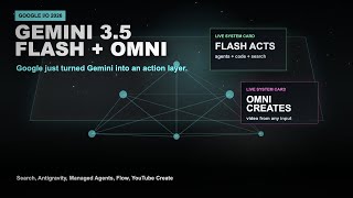 Google I/O 2026 Explained: Gemini 3.5 Flash, Gemini Omni & The Agentic Web
