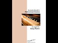 Borodin's Polovtsian Dance arranged for easy piano