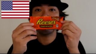 アメリカのスナック『ミルクチョコレートリーシーズ』を食べた感想（スナックシンクロリサーチ）