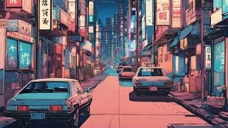 90's LOFI CHILL CITY 🔥Retro Tokyo Lofi 🌃 Lofi Beats To Sleep, Relax [Japan Street View]