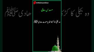 Best Musaddas-e-Hali Lines - #sirrsk  #sirrskshorts  #islamicstatus    #islamicshorts #shortsvideo