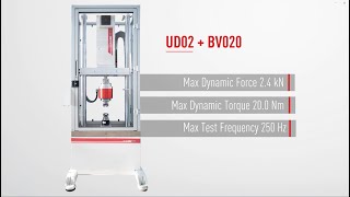 STEP Lab | UD02 + BV020 Axial Torsion Electrodynamic testing system