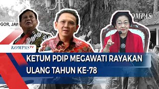 Para Tokoh Hadiri Perayaan Ulang Tahun Megawati di Batu Tulis