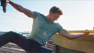 Captain America Stops Helicopter - Captain America: Civil War (2016) Movie Clip HD
