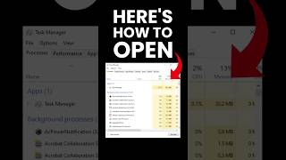 Open Task Manager Like a Pro