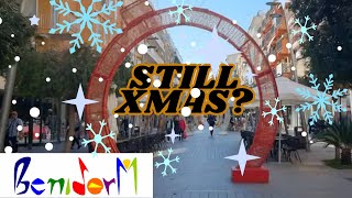 STILL CHRISTMAS IN BENIDORM  #benidormscootersue #benidorm #christmas