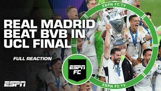FULL REACTION: Real Madrid win Champions League Final over Borussia Dortmund 🏆 |