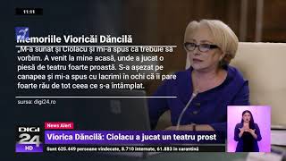 Pasaje din memoriile Vioricăi Dăncilă: „Ciolacu a venit la mine acasă și a jucat un teatru prost”