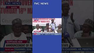 INEC Announces PDP's Bala Mohammed As Winner Of Bauchi Governorship Election