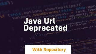 java url deprecated