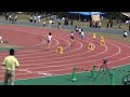 水口高校陸上部20120531女子4×100mr予選2組