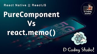 Pure component and React.memo for React Native and ReactJS!