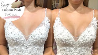 Easy DIY Custom Push Up Bra Inserts