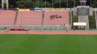 第75回愛知県陸上競技選手権大会リレー競技  女子4×100mR 予選第4組 2015/7/11