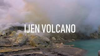 INDONESIA Ijen volcano | BLUE FIRE | ACID LAKE | HARDEST JOB ON EARTH