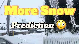 Brace Yourself ❄️ More Snow Is Coming According to Weather Center