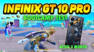 AFTER 2 MONTH🔥INFINIX GT 10 PRO 5G PUBG/BGMI REVIEW | INFINIX GT 10 PRO BOOTCAMP TEST 2023
