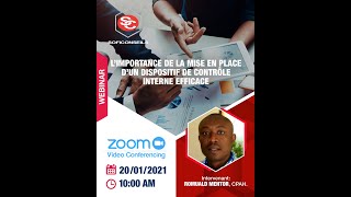 Webinaire-SOFICONSEILS:  Mise en place d'un dispositif de contrôle interne efficace