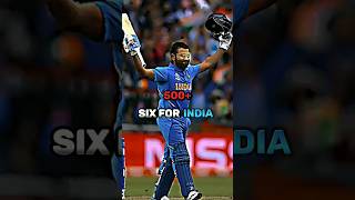 500+ Six For India🎯 || Rohit Sharma 500+ Six For India🔥|| #shorts #cricket #viral #trending