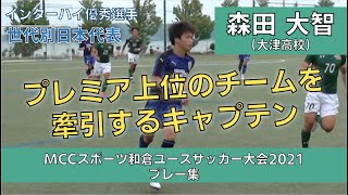 森田大智プレー集【和倉ユース】【大津高校】【PICK UP PLAYERS】