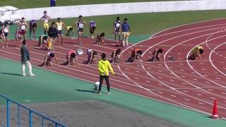 近江高校男子陸上競技部　澤田１００ｍ　2016.10.16