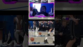 Lakers Fan Reacts To Kyrie Irving and Luka Use 20secs of game time without touching the ball #shorts