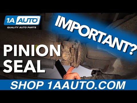 How long does it take to change a rear pinion seal?