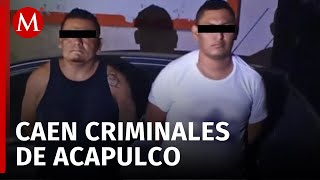 Reportan la detención de dos integrantes del Cártel Independiente de Acapulco