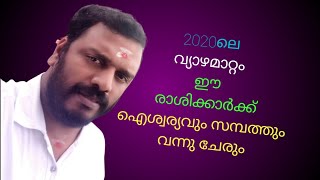 JUPITER TRANSIT 2020 NOVEMBER 20 -  വ്യാഴമാറ്റം അനുകൂല കൂറുകാർ - malayalam jyothisham - astrology