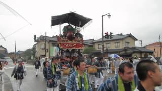 村上大祭、朝その２