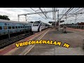 😎vande bharat express🙋vriddhachalam junction 130km.tirunelveli vande bharat express.