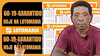 🤑💥🤑 LOTOMANIA 06 JOGOS PARA HOJE!