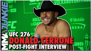 Donald Cerrone Knew He'd Retire Since Before Conor McGregor Fight | UFC 276