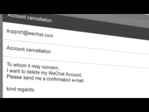 How to delete Your WeChat Account permanently How to delete Your WeChat Account permanently
