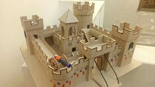 Make Cardboard Castle 🏰 Diy