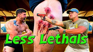 Creating the Worst LESS LETHAL PISTOL Injuries of all Time (ft. Kentucky Ballistics)