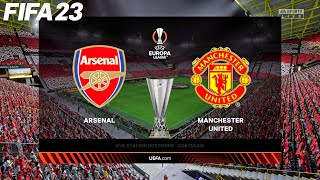 FIFA 23 | Arsenal vs Manchester United - UEFA Europa League - PS5 Gameplay